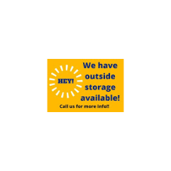 We Have Outside Storage!